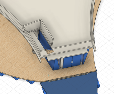Upper Deck Railings and Stairs