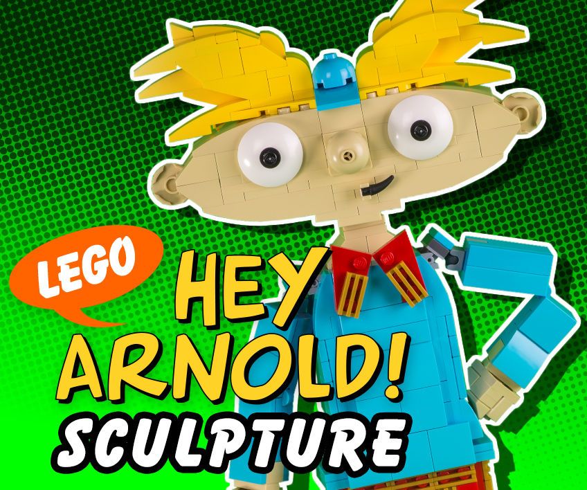 LEGO Hey Arnold! Sculpture