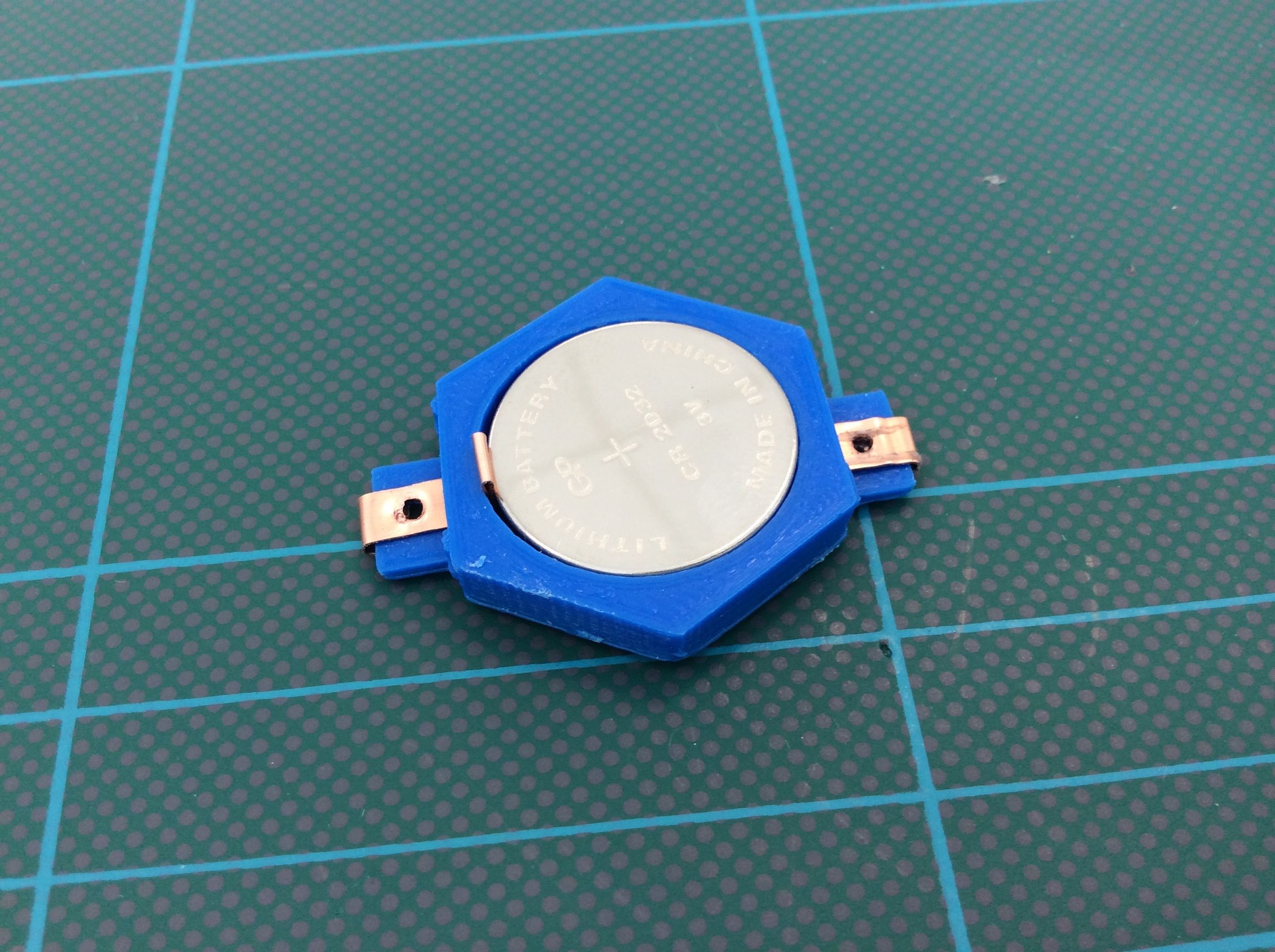 3D Printed Sewable Battery Holder : 5 Steps (with Pictures) - Instructables
