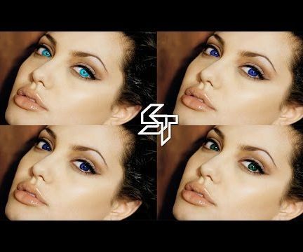 Change Eye Color - Photoshop Tutorial