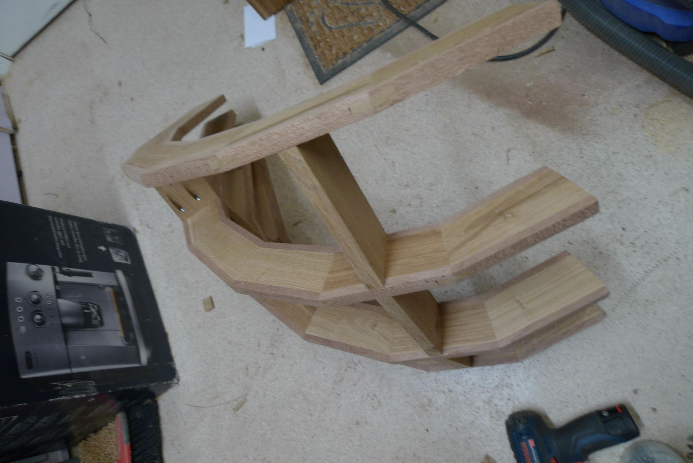 Faceted Curved Wooden Chair 12 Steps (with Pictures) Instructables