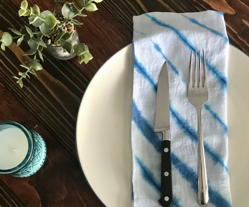 Shibori Style Napkins