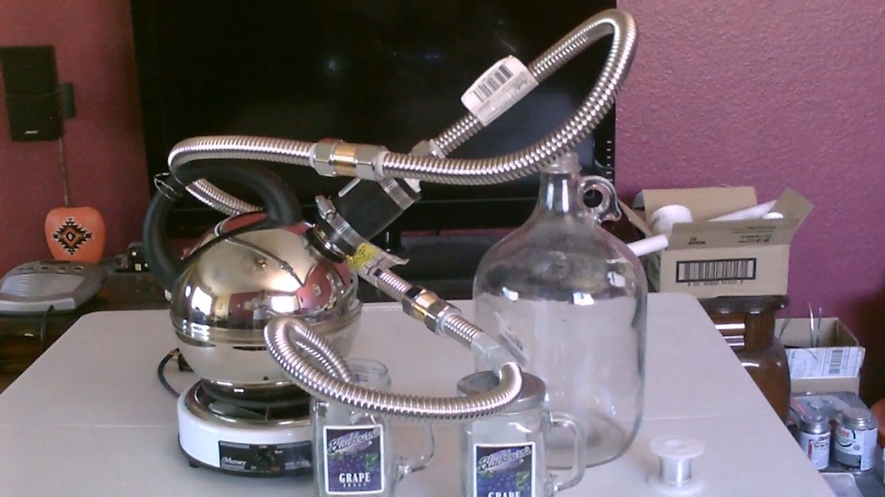 Homemade Water Distillation