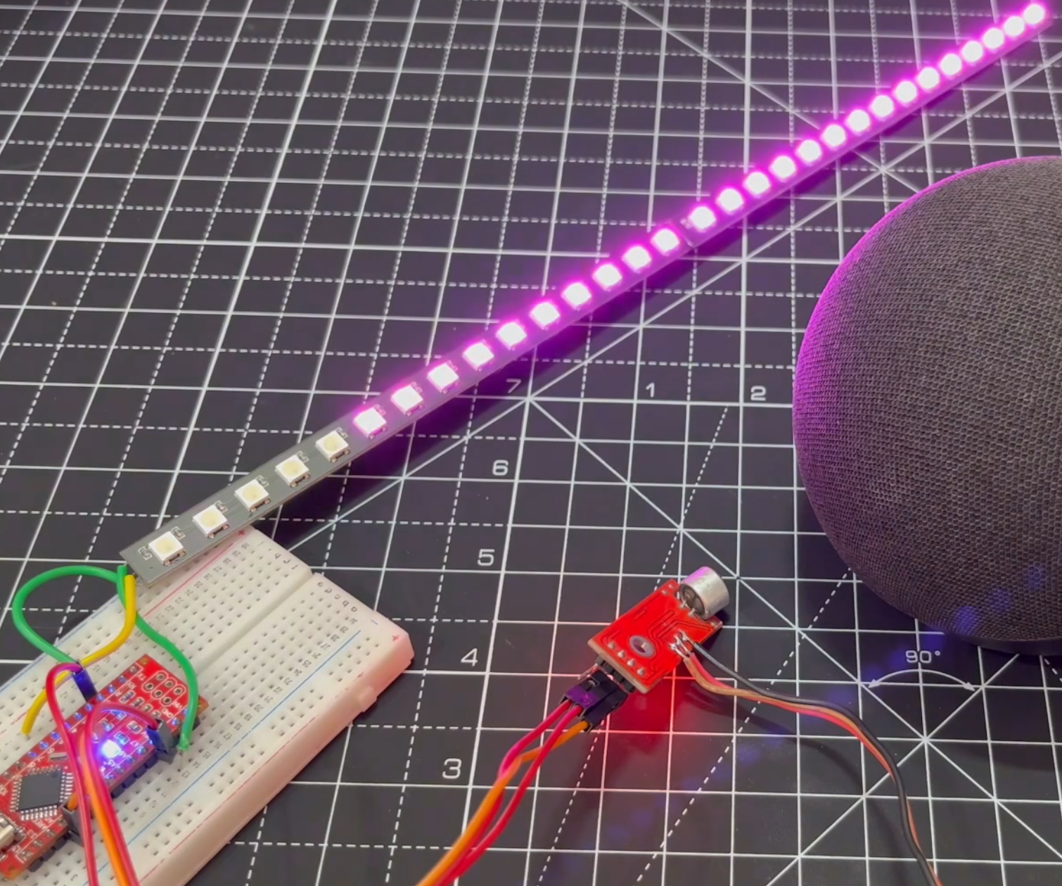 Arduino VU Meter Using Neopixel LED : 6 Steps - Instructables