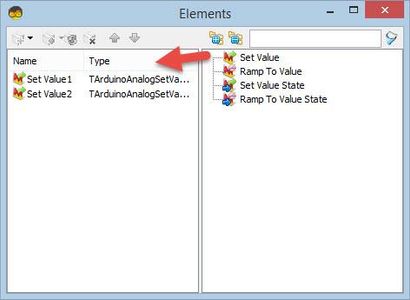 In Visuino Set Components