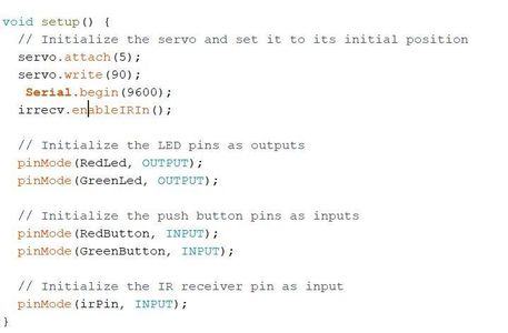 Code - Setup