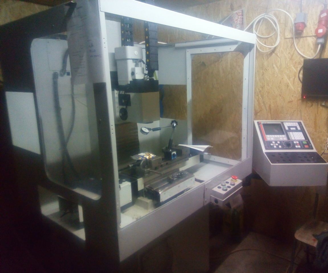 Home Renovation of Old Cnc Machine With Fagor 800mgi Control