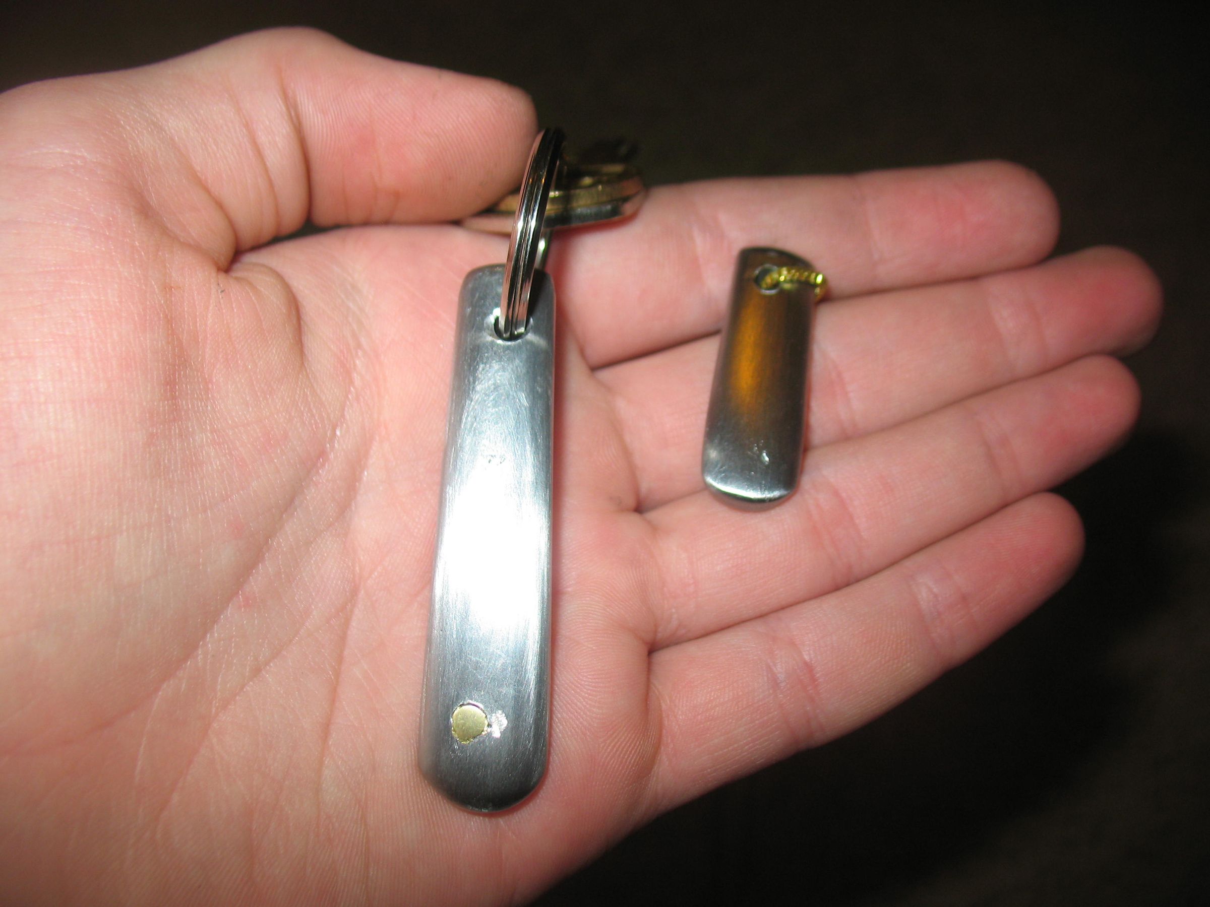 Spoon Handle Pendants