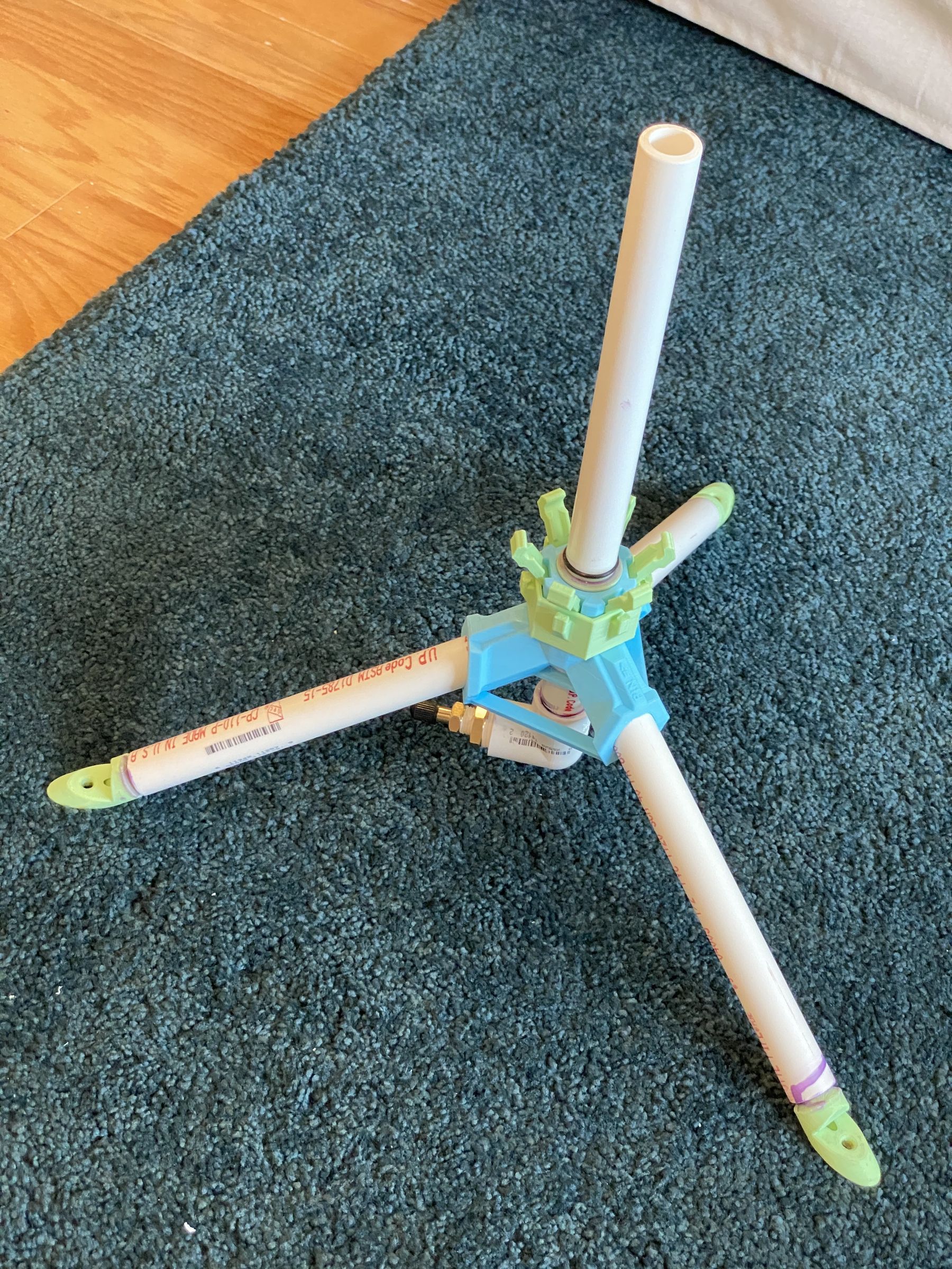 3D Printed Bottle Rocket Launcher (OLD BETA VERSION) 9 Steps (with