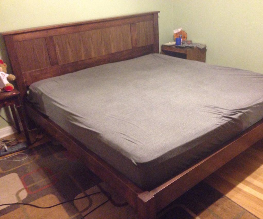 King Size Platform Bed 