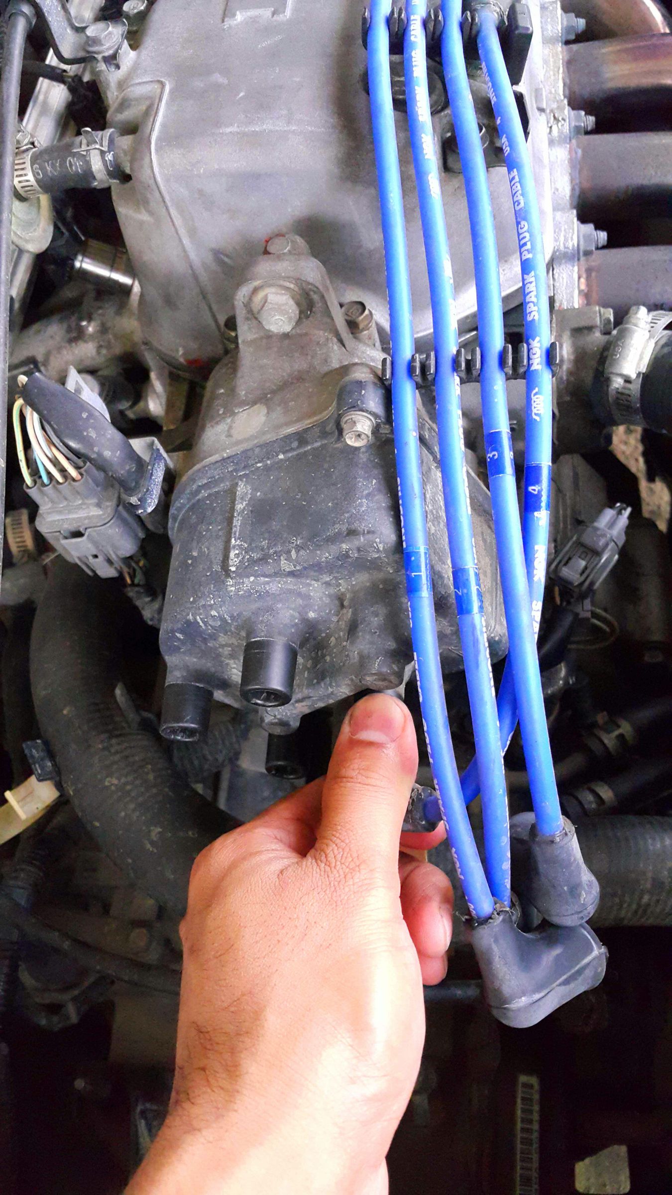 Replacing the Distributor Without Using a Timing Light (Honda Civic