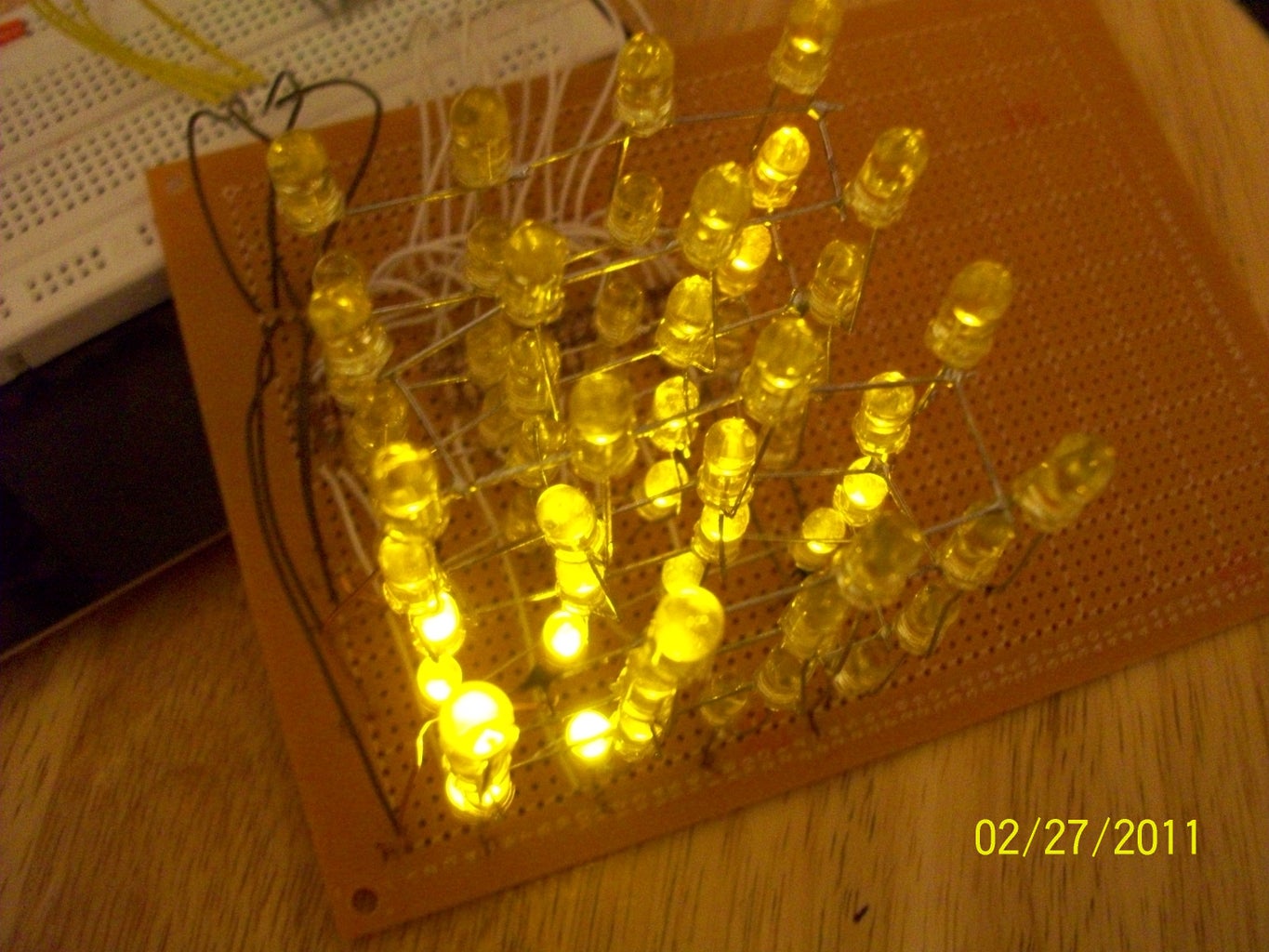 4x4x4 LED Cube : 6 Steps - Instructables