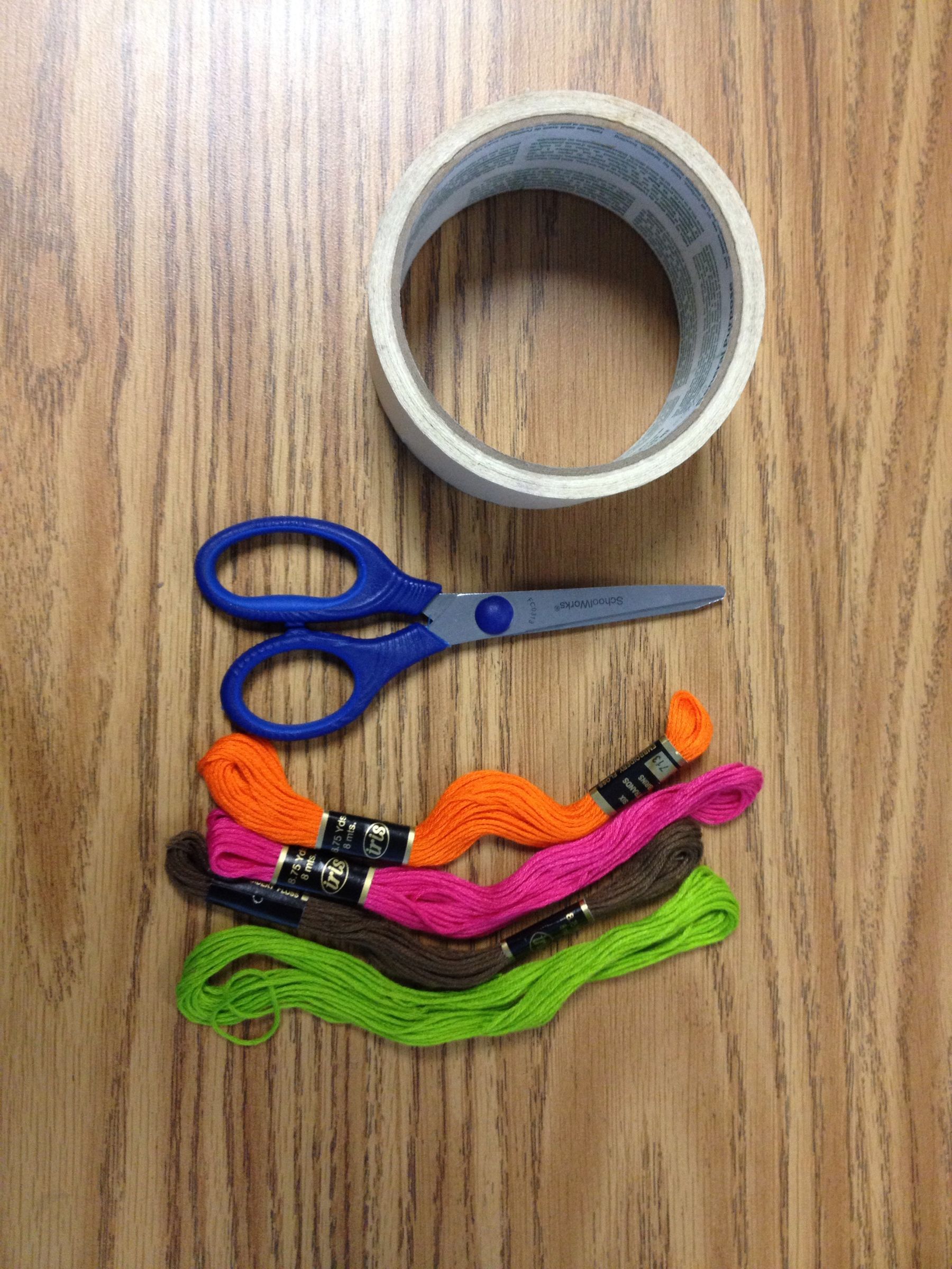 How to Create a Candy Stripe Friendship Bracelet 8 Steps Instructables
