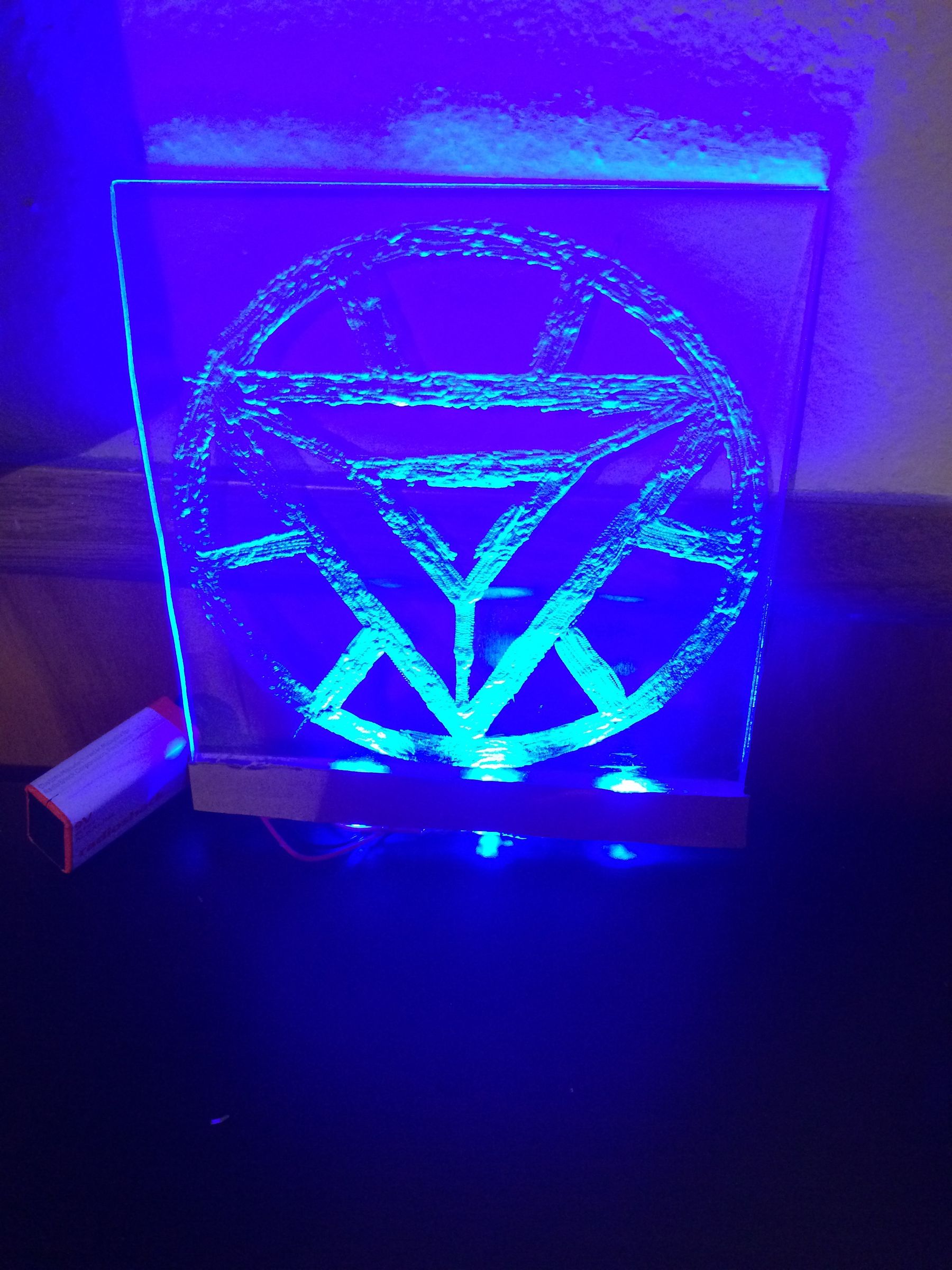 Edge Lit Arc Reactor