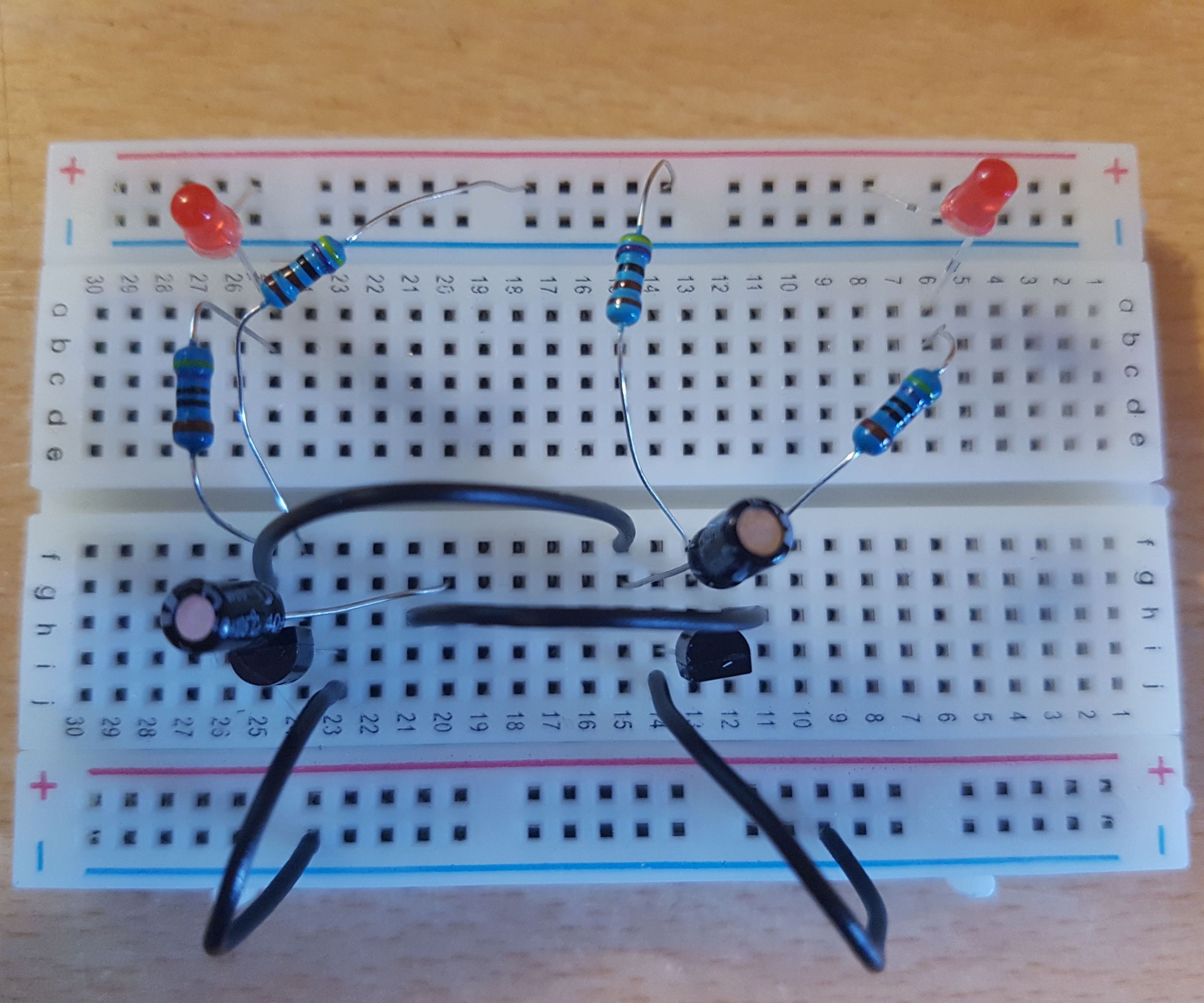 LED Oscillator Project