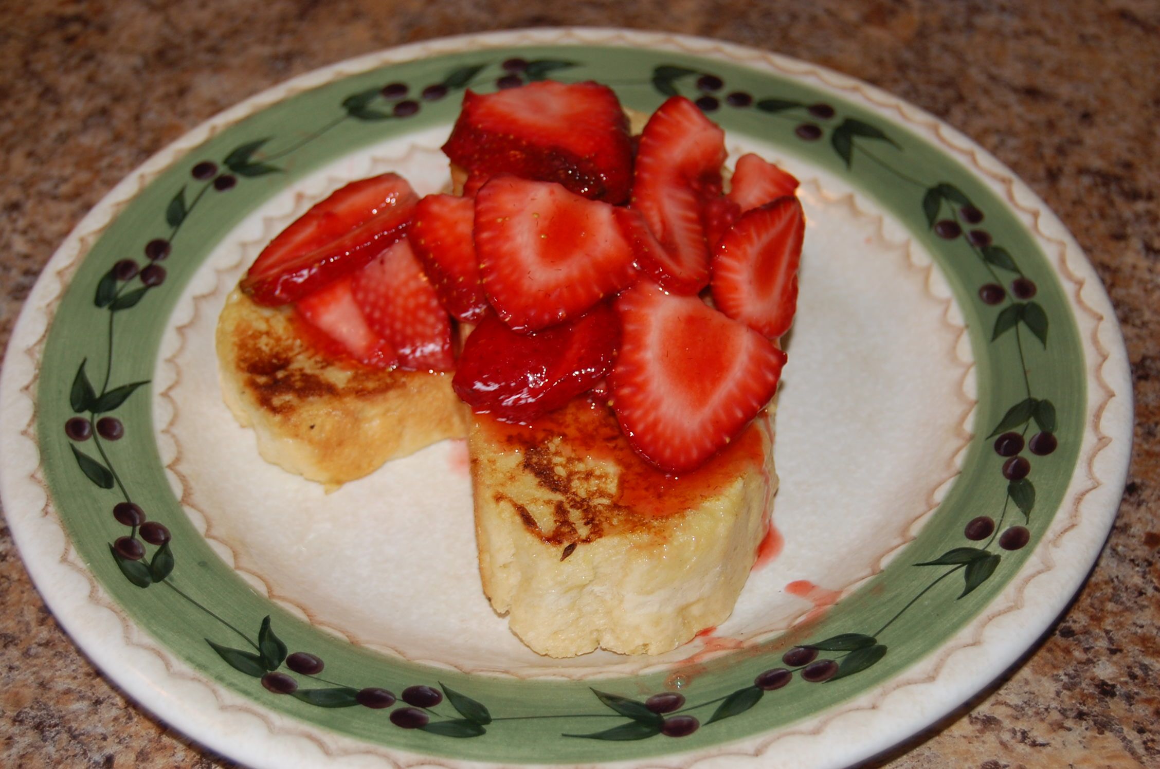 French Toast With Macerated Strawberries 7 Steps (with Pictures) Instructables