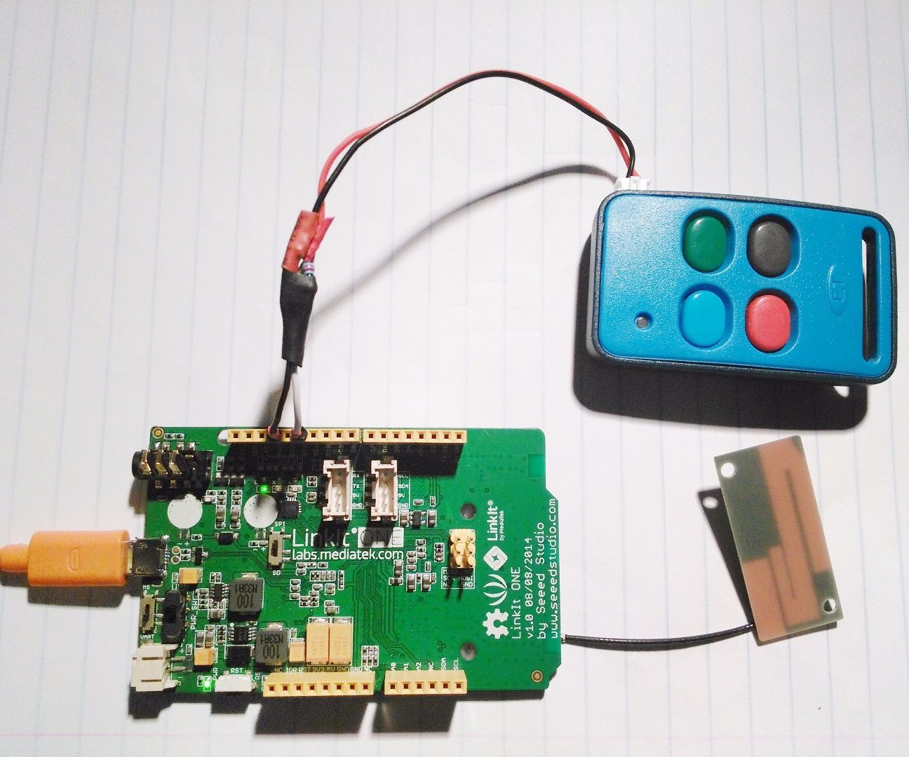 SMS Controlled Gate/Garage Remote
