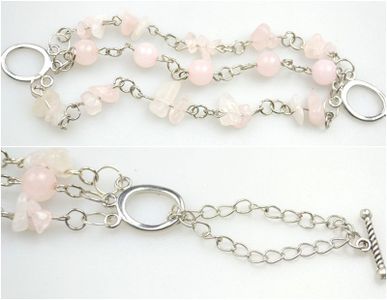 How to Make Charm Bracelets- Revelry of Stunning Ross Quartz