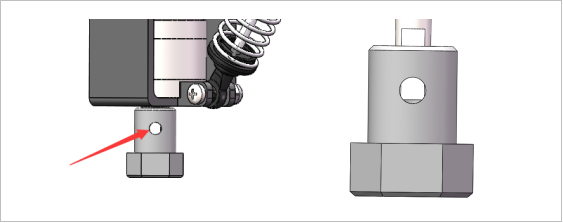 Chassis Assembly-Motor and Shock Absorber