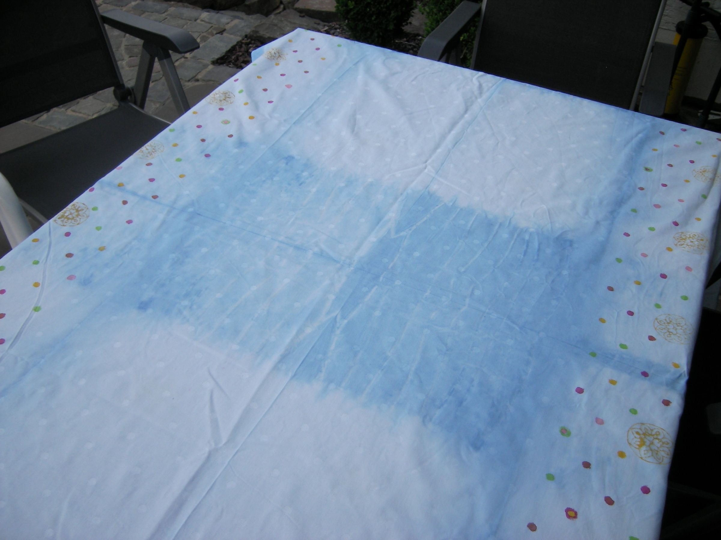 Batik tablecloth