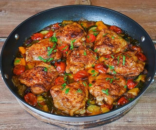 Braised Chicken Thighs