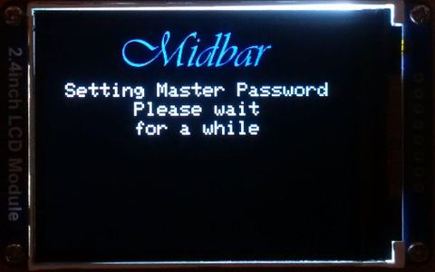 Set Master Password