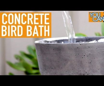 Concrete Bird Bath : 5 Steps (with Pictures) - Instructables