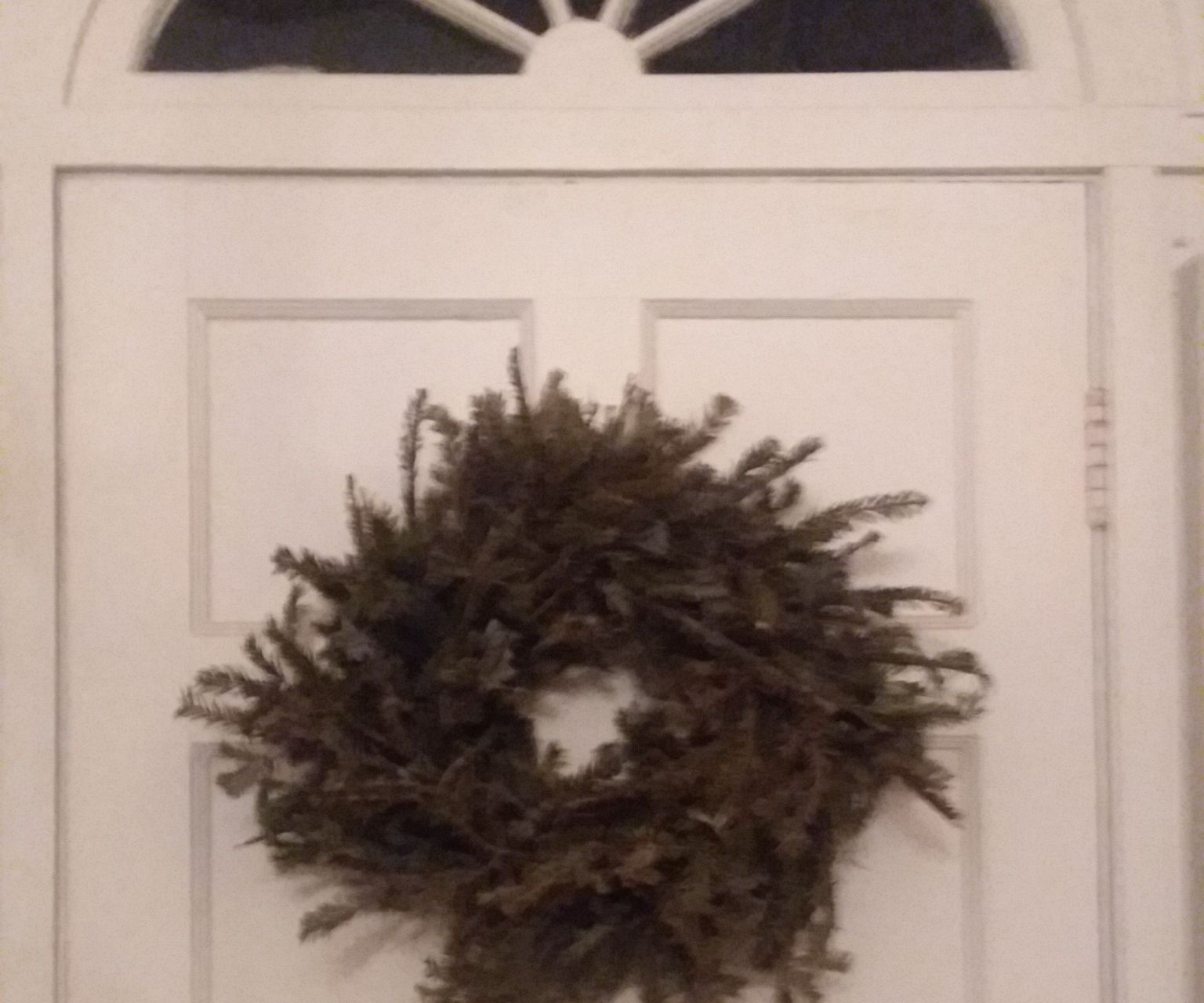 Great-smelling, Great-looking Traditional Christmas Wreath Out of Essentially Nothing