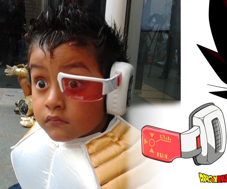 Scouter (Rastreador) Dragon Ball Casero
