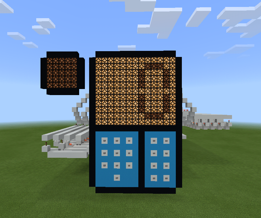 Minecraft Addition Machine Redstone Addition Calculator in Minectaft : 6 Steps - Instructables