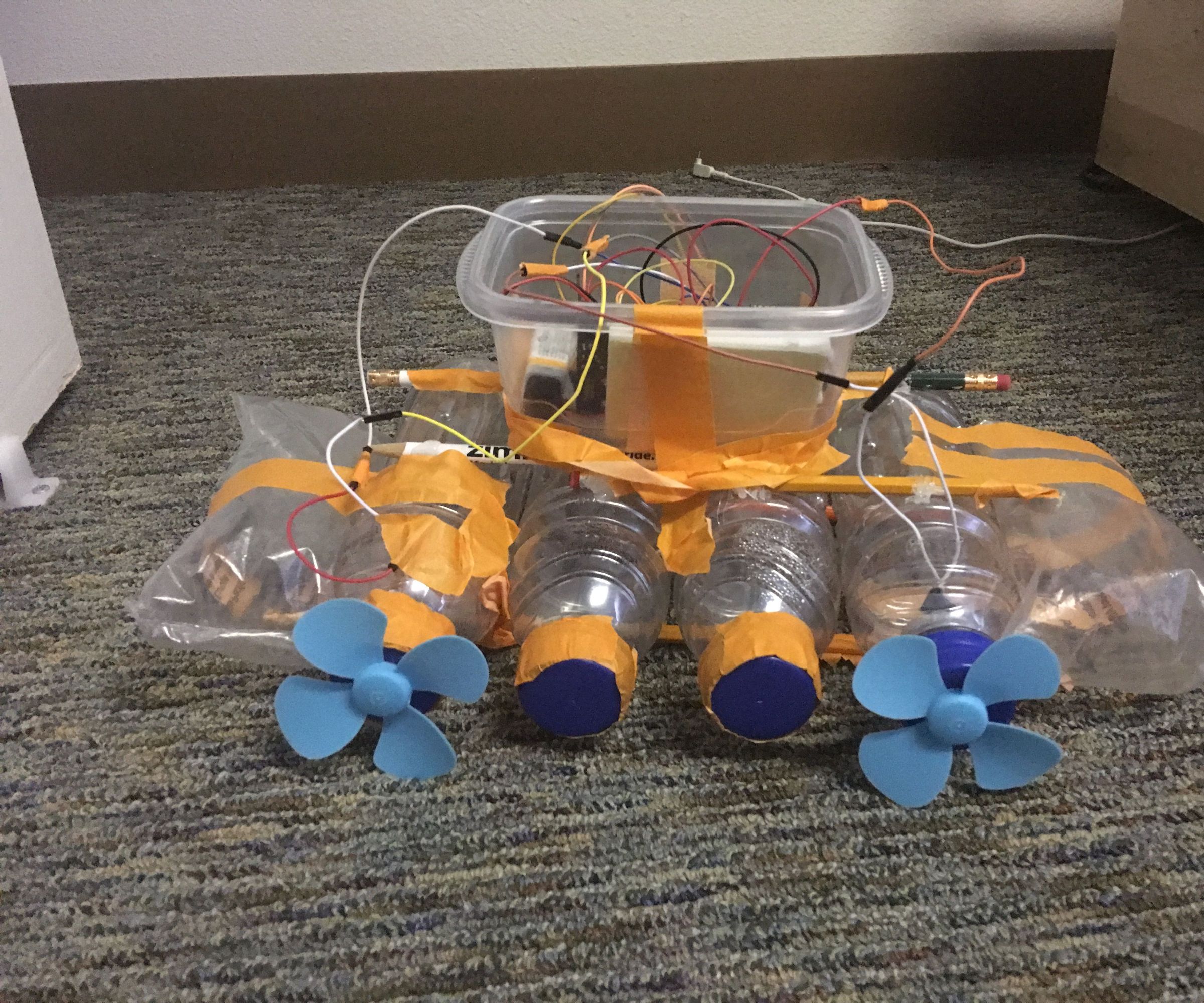 ATMega1284 Bottle Boat