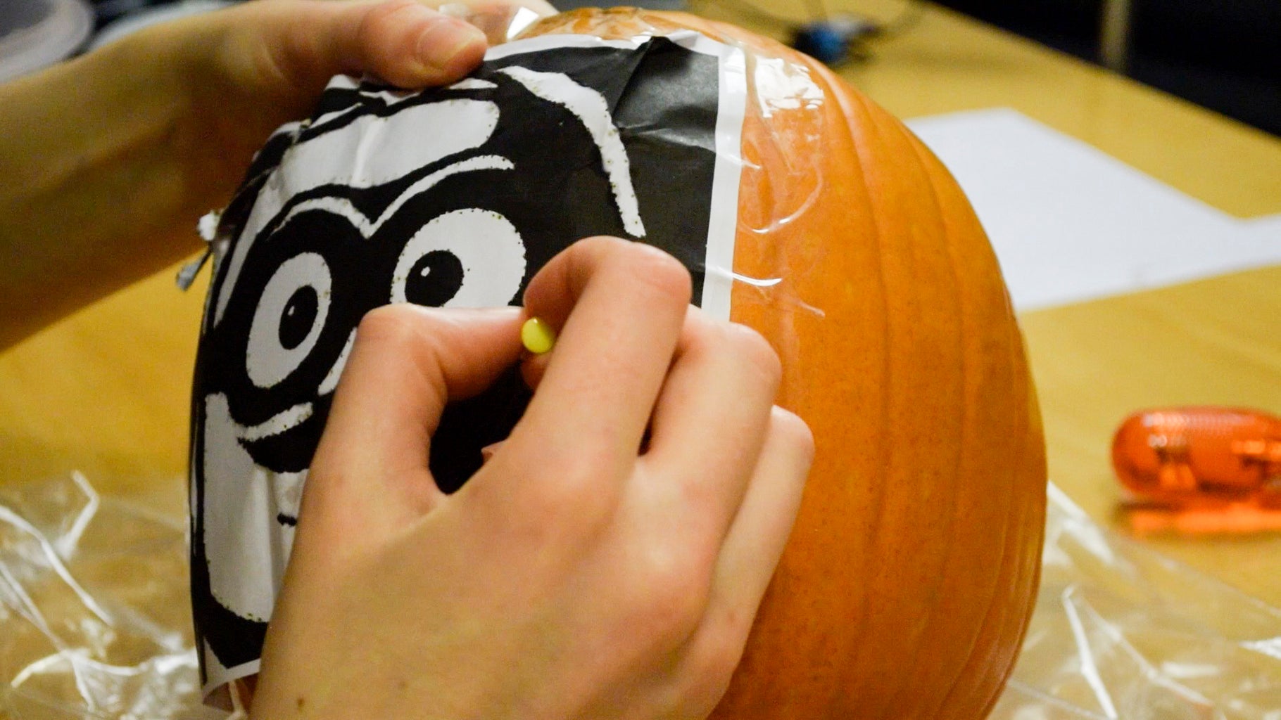 How to Carve a 'Despicable Me' Minion Pumpkin : 7 Steps - Instructables how-to-carve-a-despicable-me-minion-pumpkin-7-steps-instructables