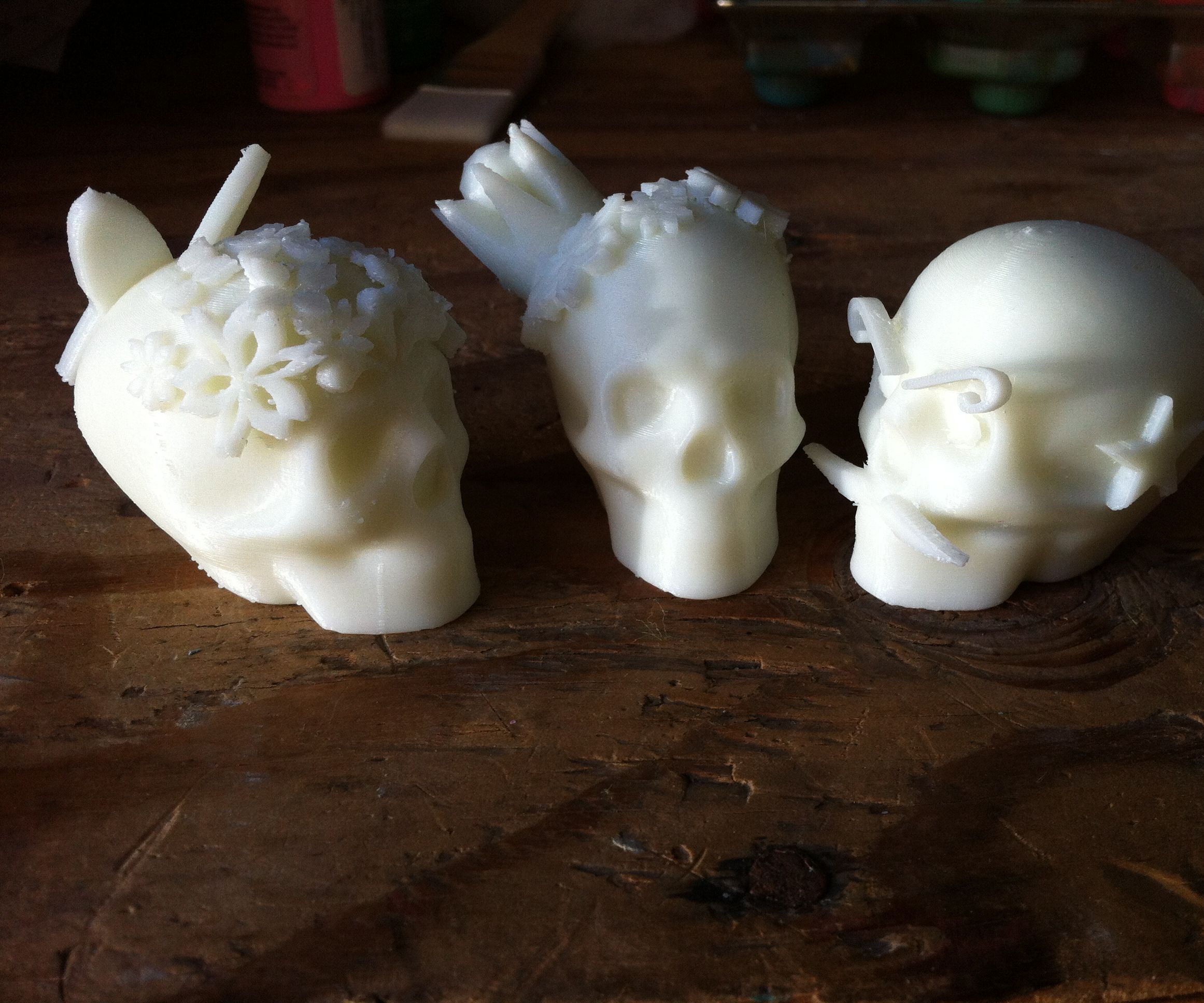 3D Printing Calaveras/Dia De Los Muertos