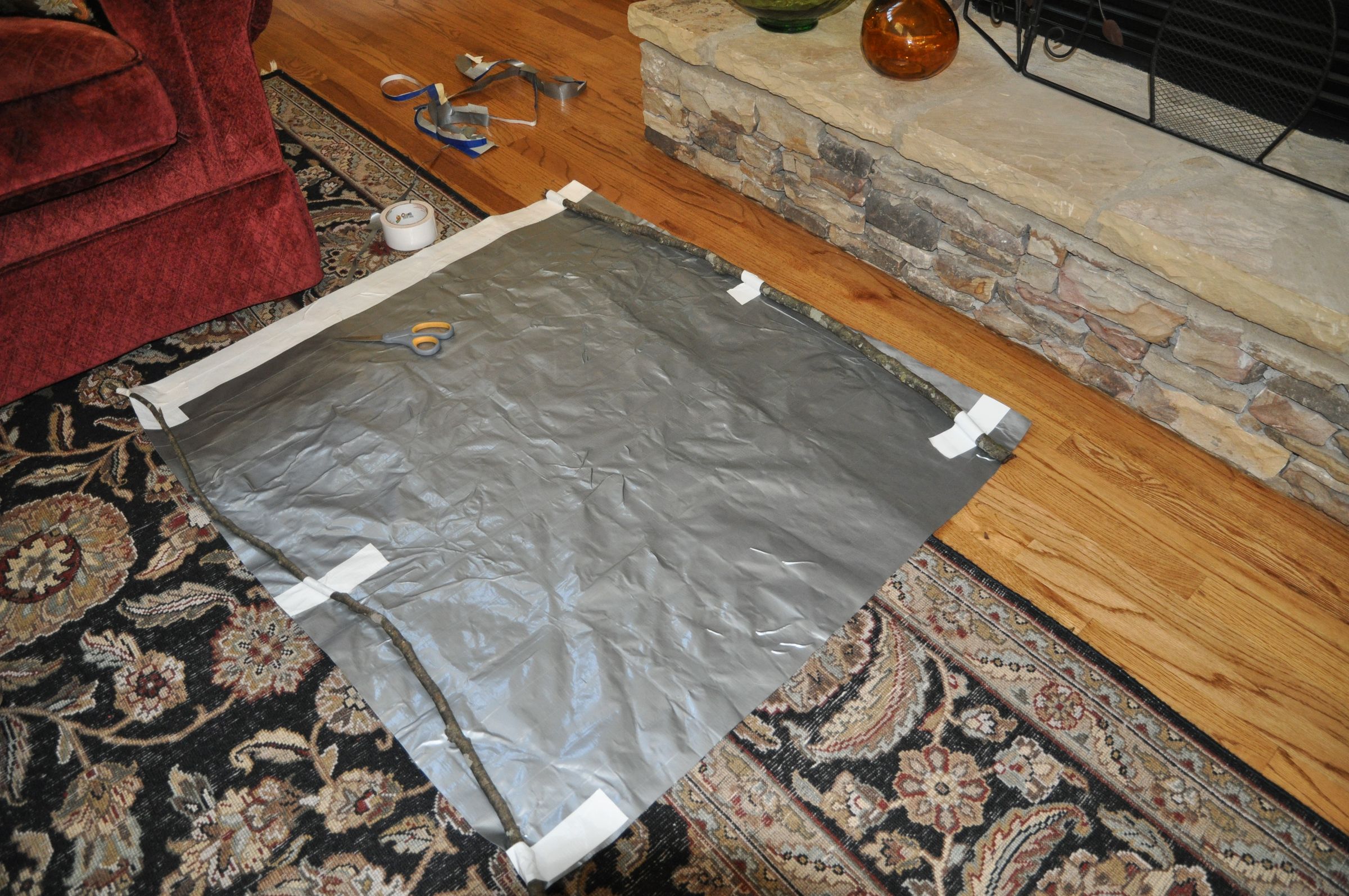 Make a Duct Tape Wind Surfer