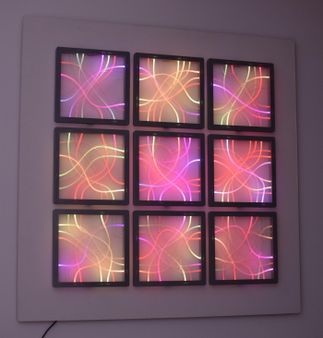 Fiber Optic and LEDs - a Wall Decoration : 6 Steps (with Pictures ...