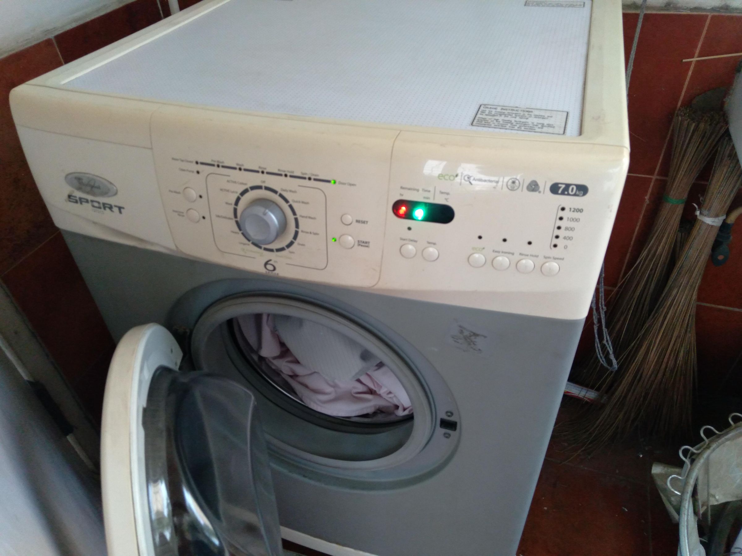 Fully Automatic Front Loading Whirlpool Washing Machine Timer Control