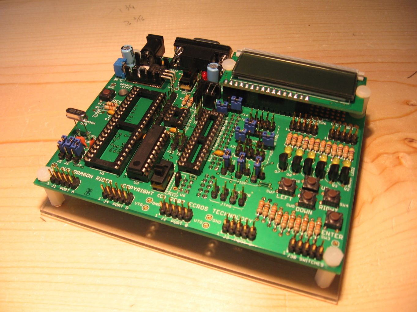 Assembling the Dragon Rider 500 for Use With the AVR Dragon