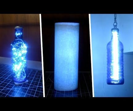 Make a Lamp From a Bottle