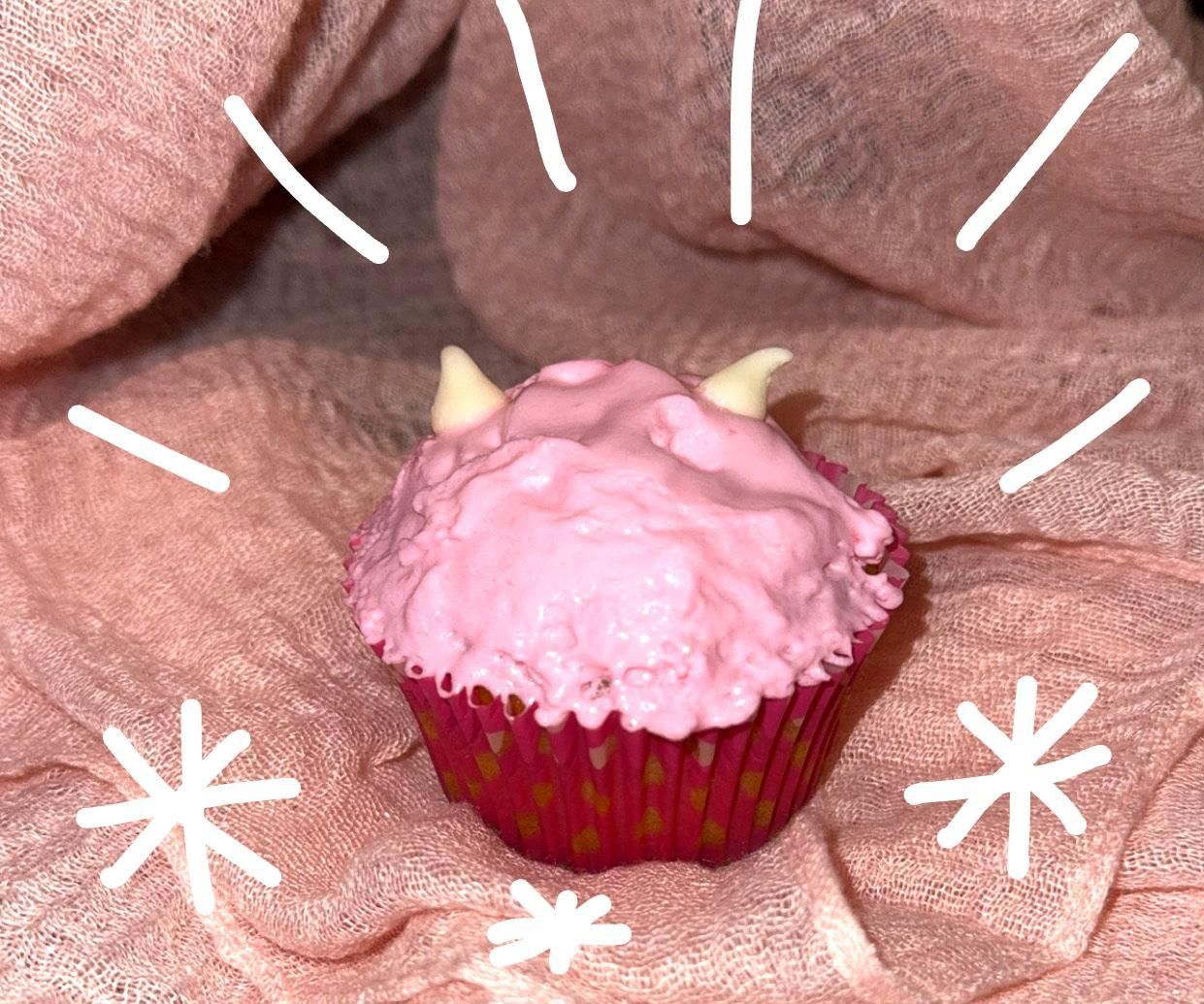 Minnie Mouse Homemade Cupcakes