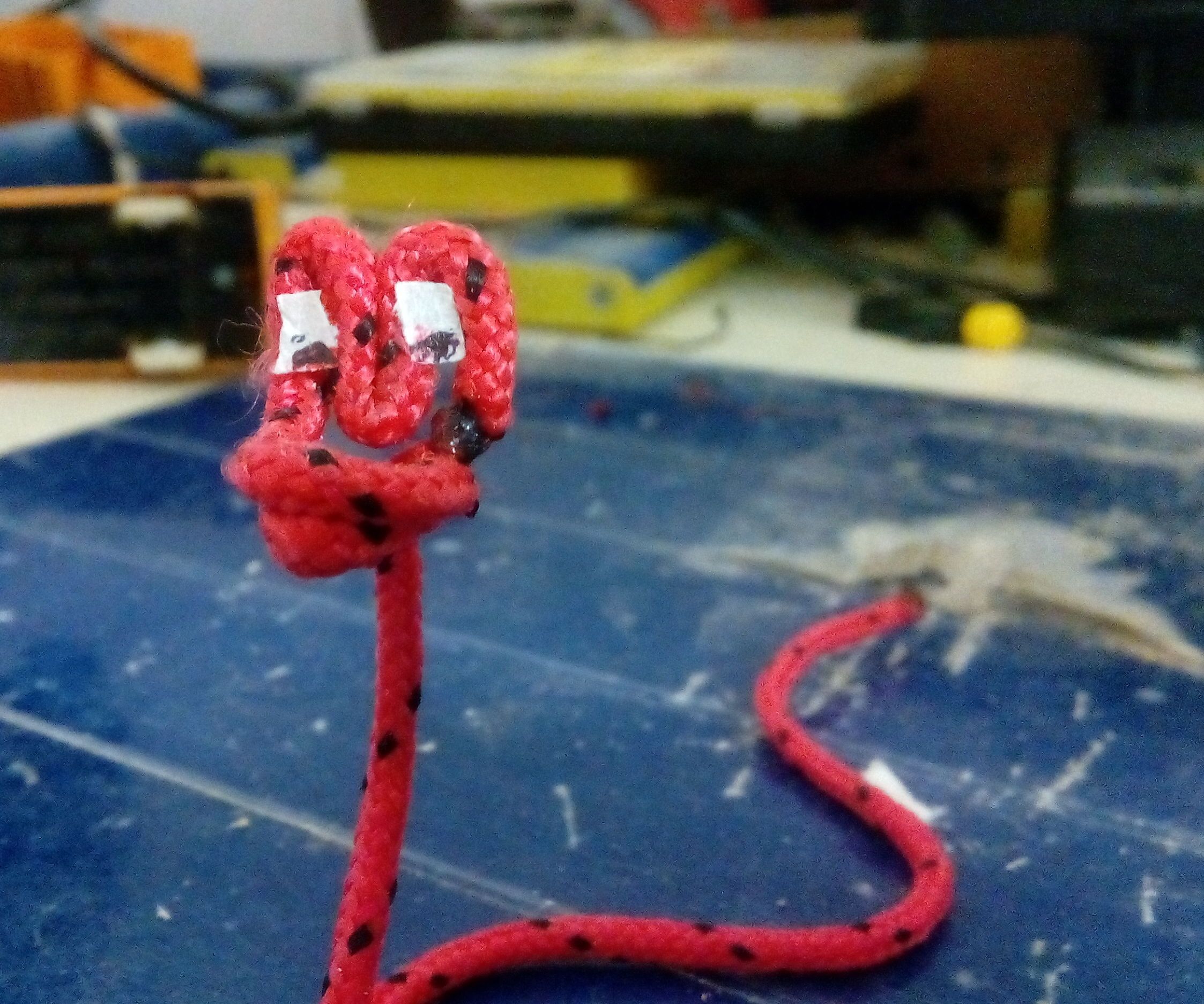 Paracord Stop-motion Snake 