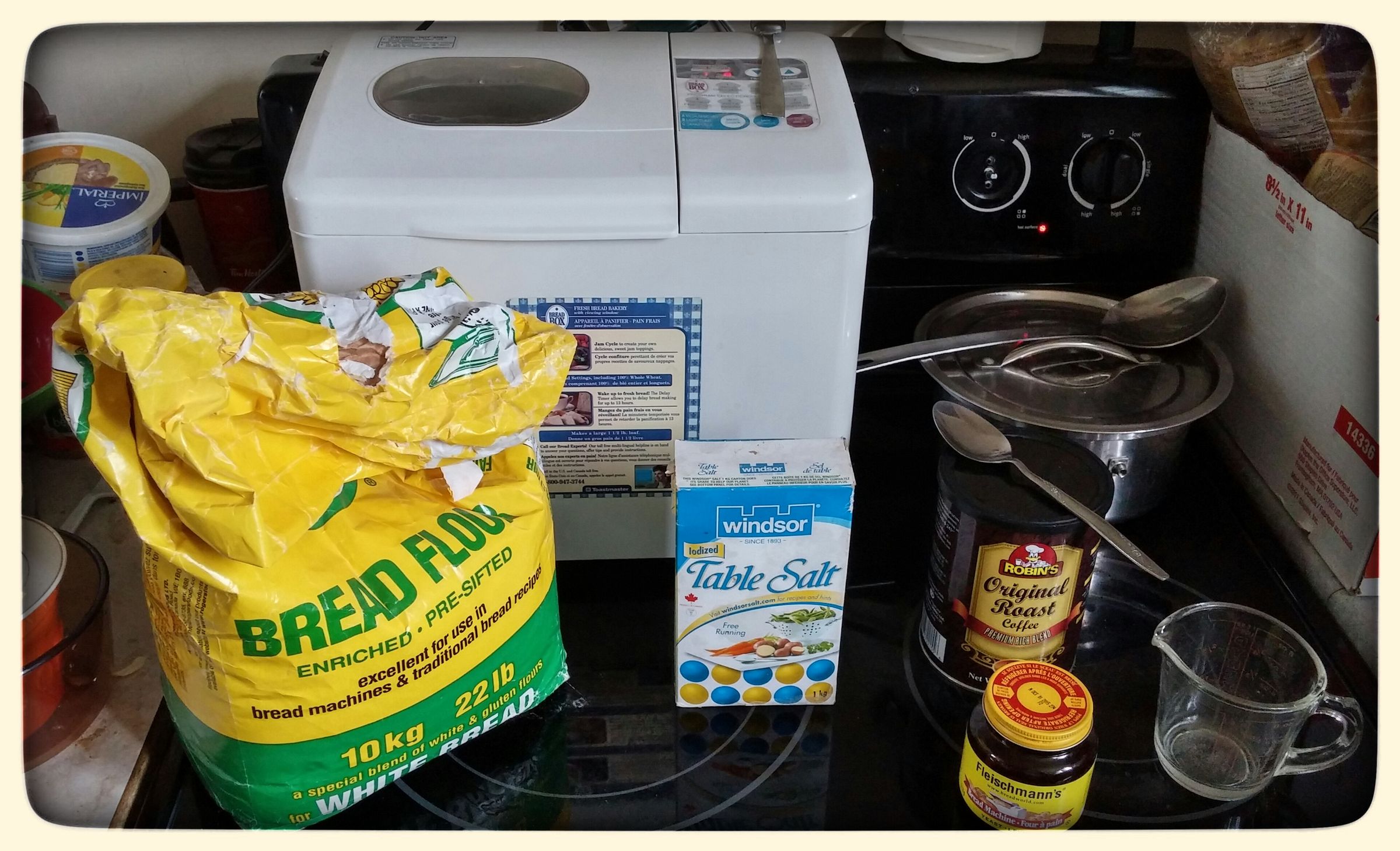 Perrier White Bread for Bread Makers