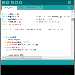 Programmable POV Fidget Spinner : 15 Steps - Instructables
