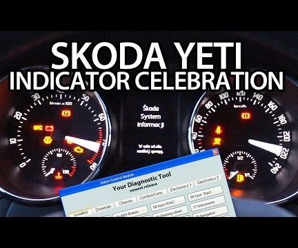 How to Activate Skoda Yeti Indicator Celebration With VCDS