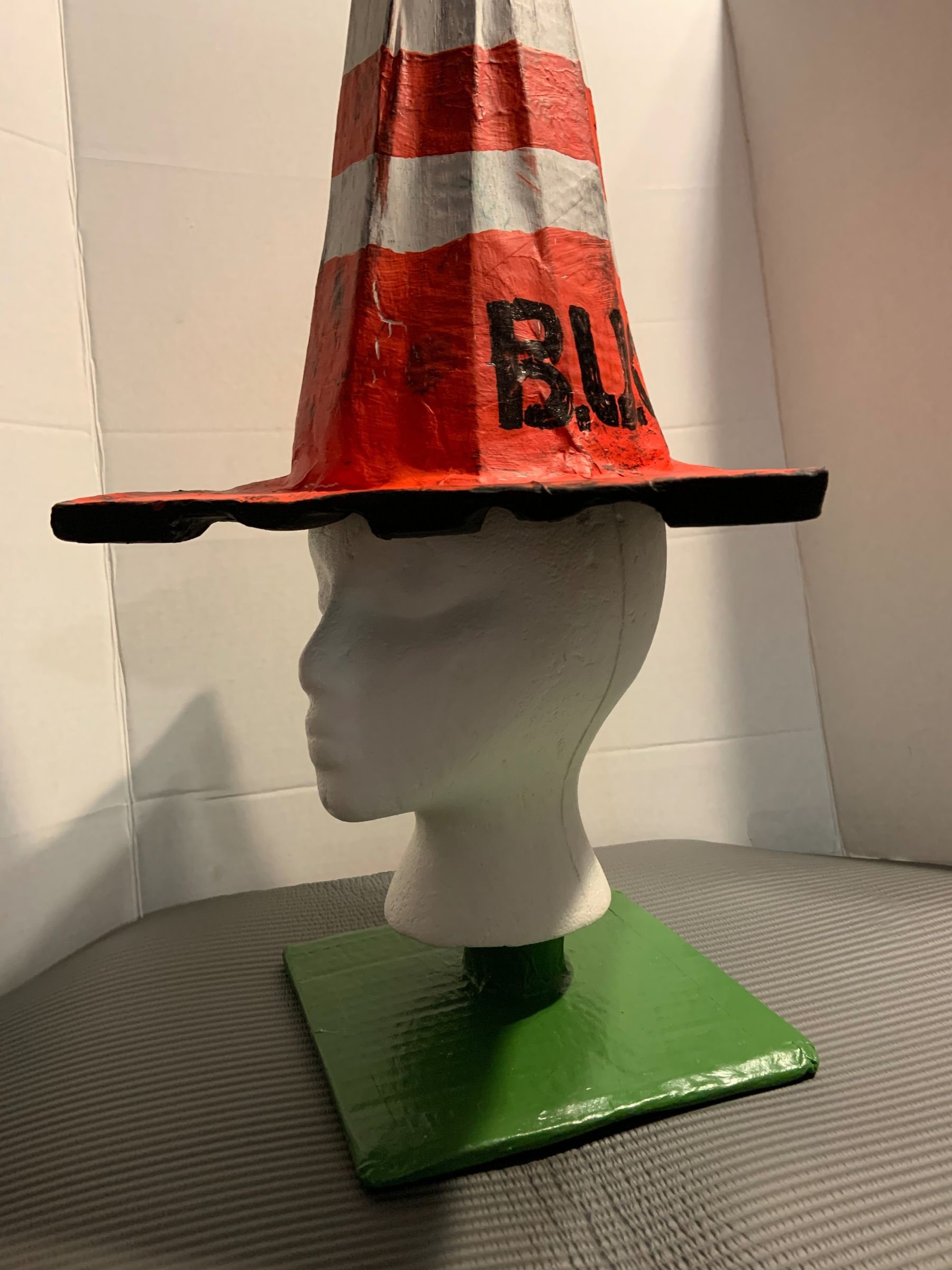 Traffic Cone Hat 5 Steps (with Pictures) Instructables