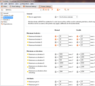 Configure the Prusa Slicer Settings