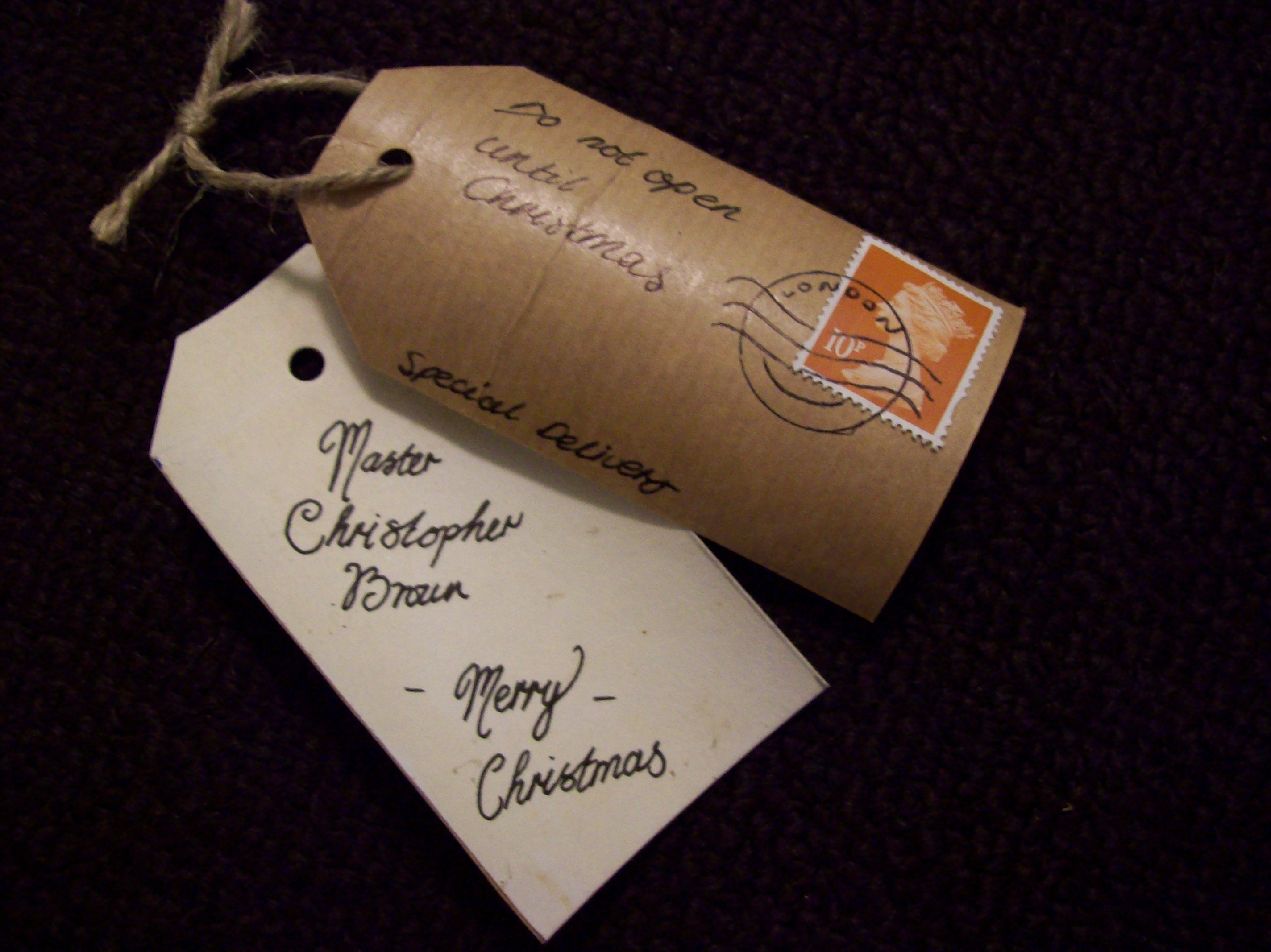Vintage Luggage/Gift Tags