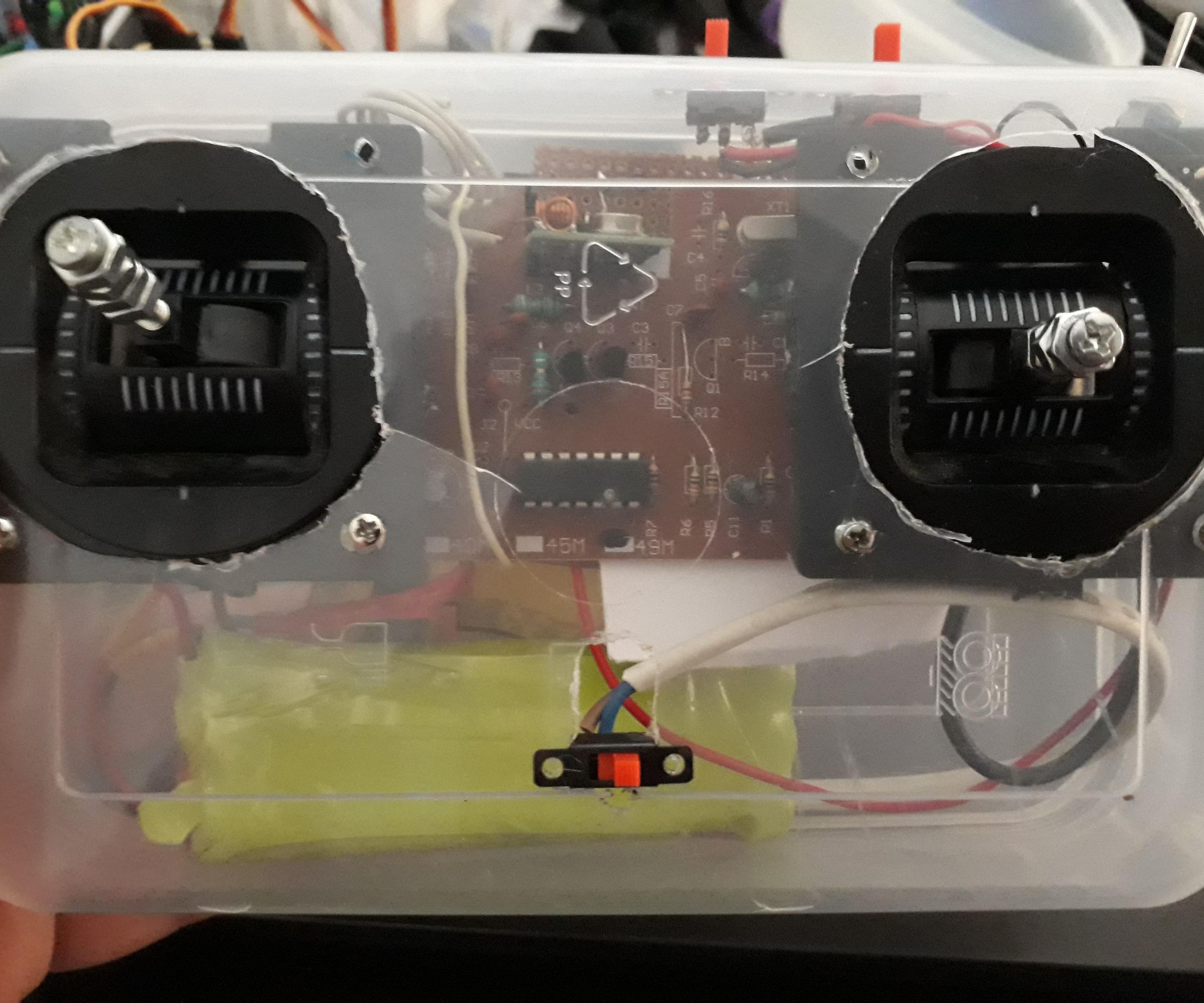 RC Airplane Remote Control Through Recycling 