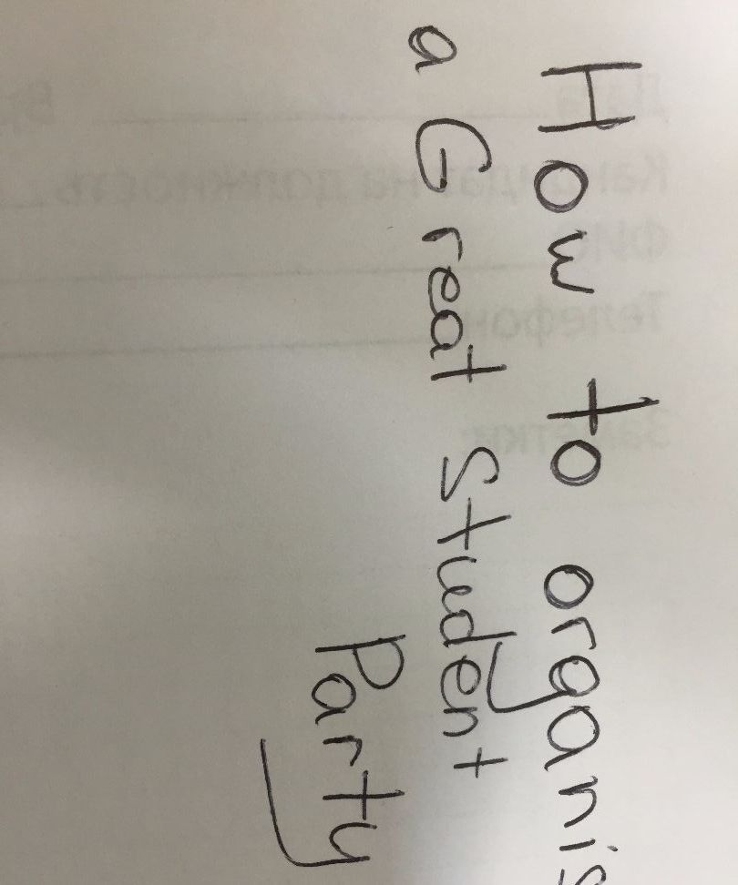 How to Organize a Great Student Party