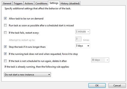 Task Properties