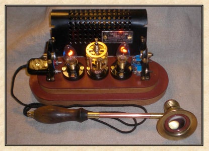 Steampunked  Detector for Fluorescent Seals and Hallmarks
